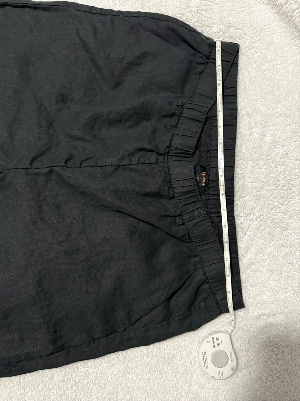 Quince Black Linen Pants